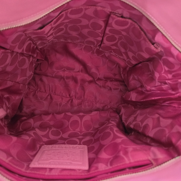 COACH pink bag tote J04Q 5787 - Picture 11 of 11